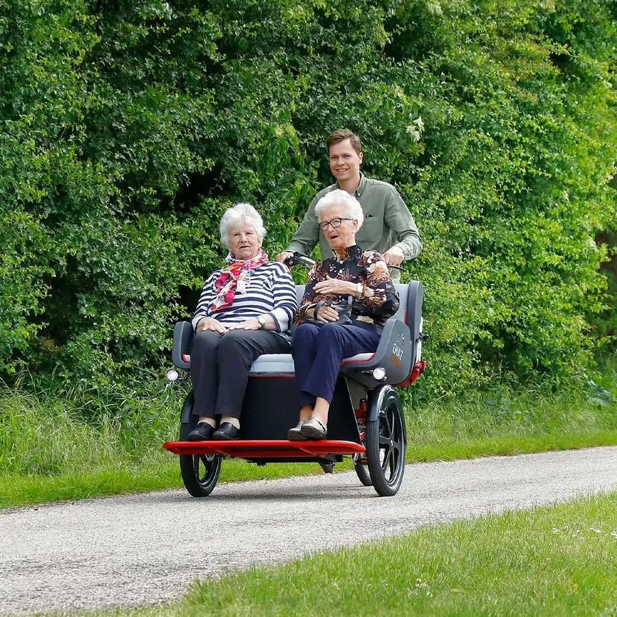 Chat Rickshaw Accessibility Bike - Dick's Bike Hire, Portumna, Galway
