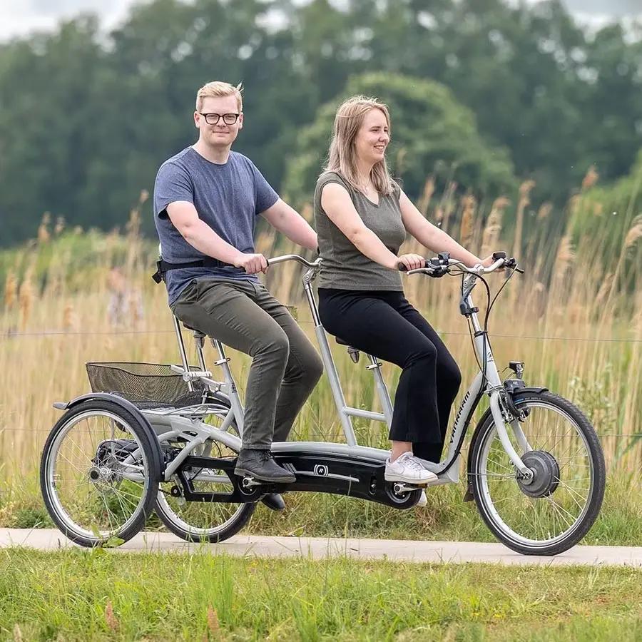 Twinny Plus Tandem bike - Accessibility Bike - Dick's Bike Hire, Portumna, Galway